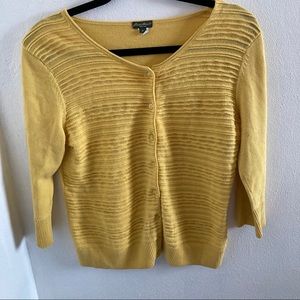 Yellow/Mustard cardigan